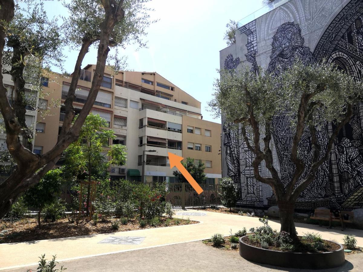 2 Pieces Climatise Avec Balcon Dans Le Vieil Antibes, Residence Avec Ascenseur Экстерьер фото